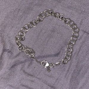 Double Link Charm Bracelet